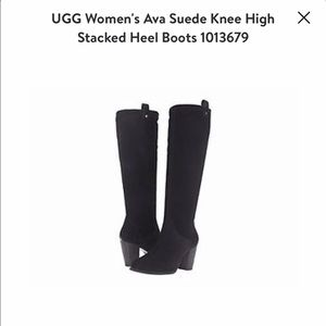 Ugg Ava Suede Knee High Boots